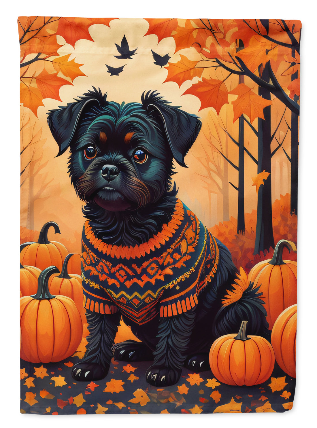 Buy this Affenpinscher Fall Garden Flag