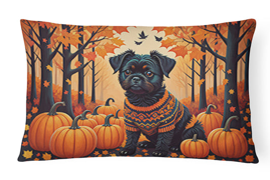 Buy this Affenpinscher Fall Throw Pillow