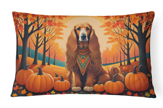 Buy this Afghan Hound Fall Throw Pillow