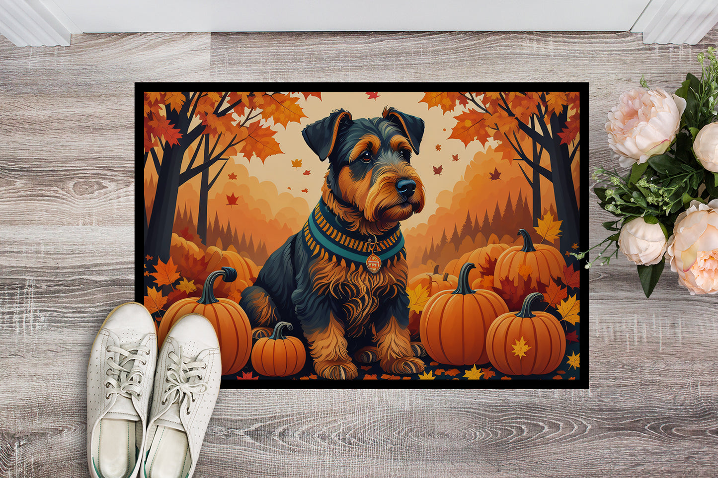 Airedale Terrier Fall Doormat