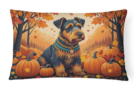 Buy this Airedale Terrier Fall Throw Pillow