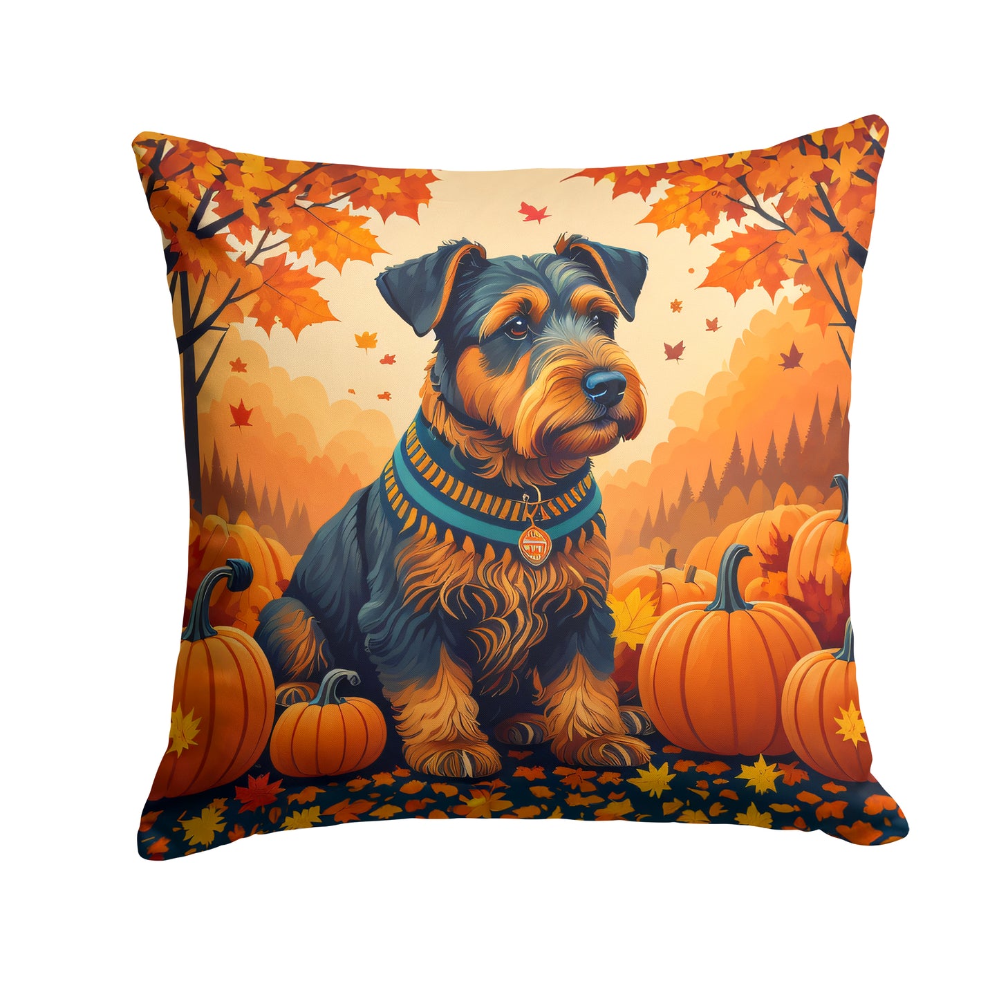 Buy this Airedale Terrier Fall Throw Pillow