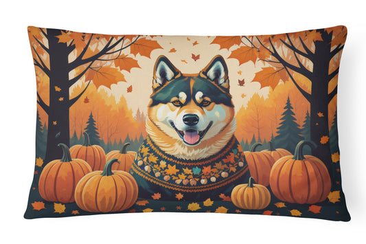 Buy this Akita Fall Throw Pillow