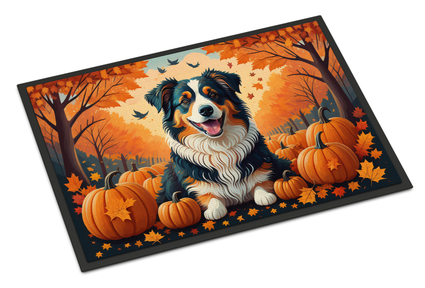 Buy this Australian Shepherd Terrier Fall Doormat