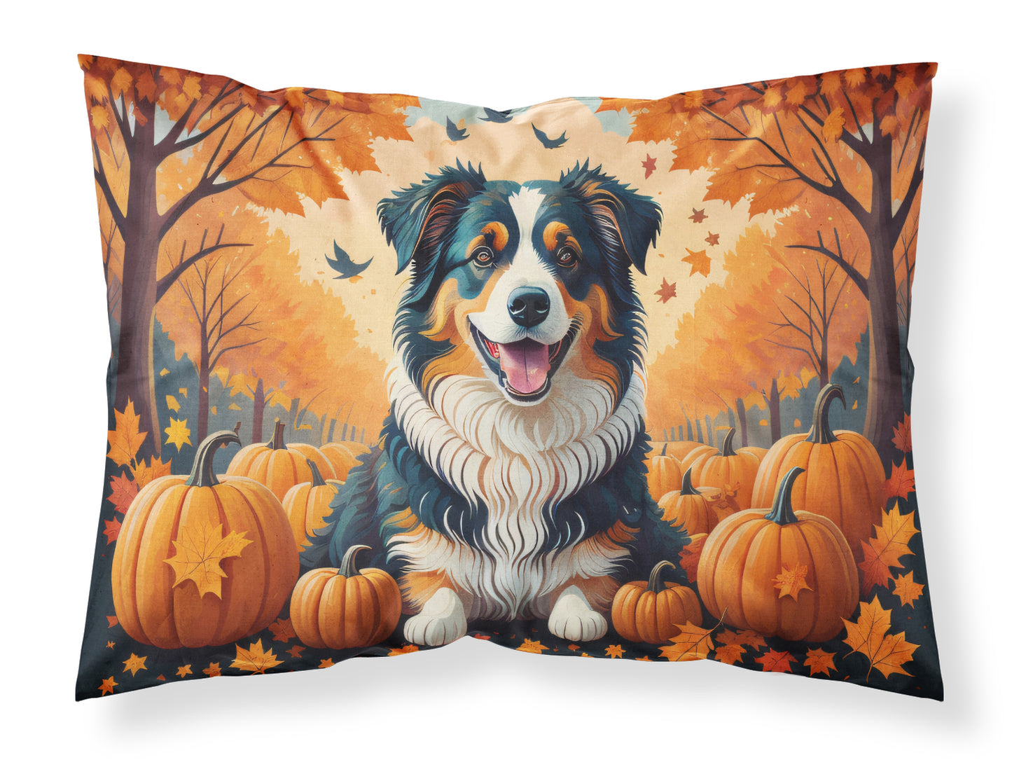 Buy this Australian Shepherd Terrier Fall Standard Pillowcase