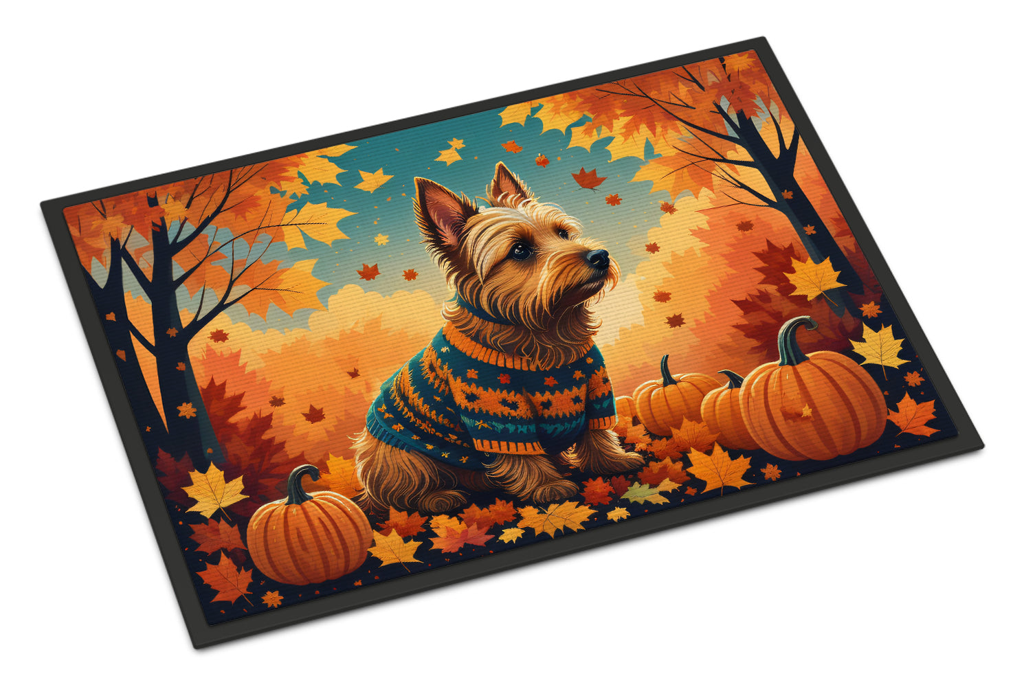 Buy this Australian Terrier Terrier Fall Doormat