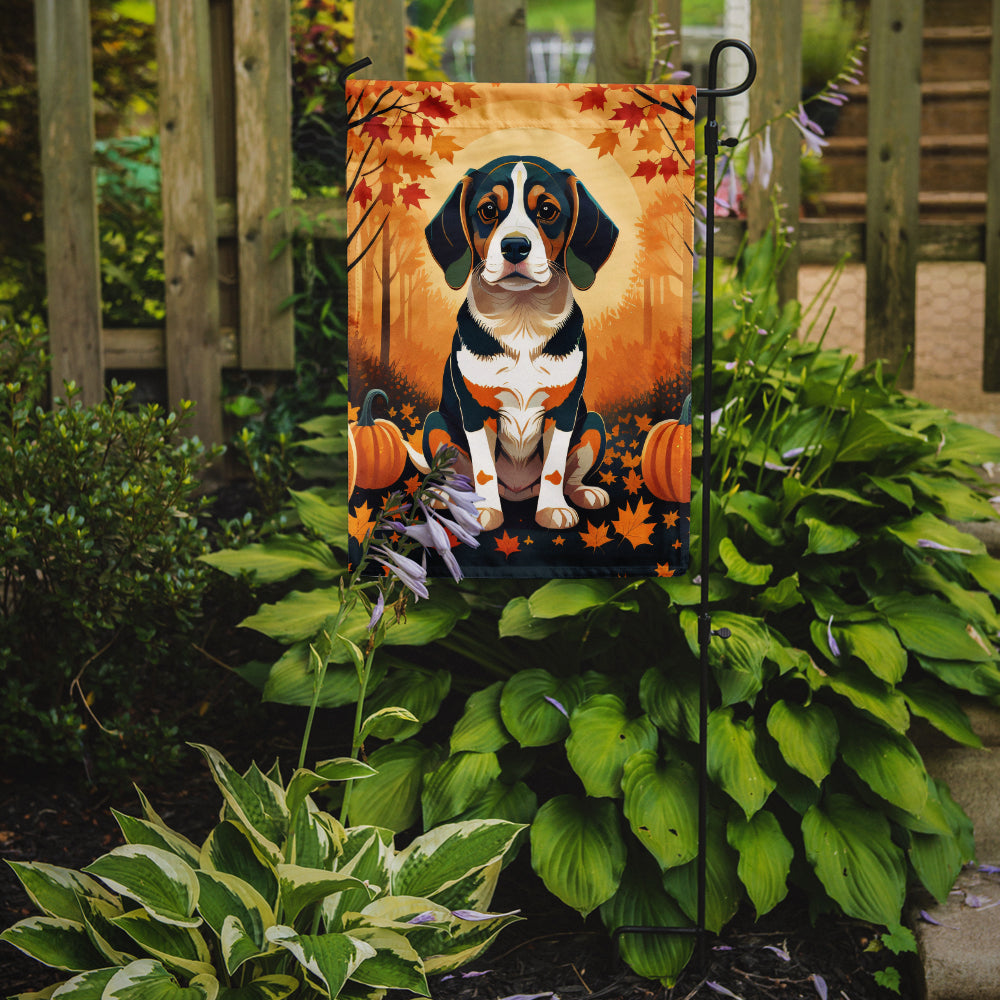 Beagle Fall Garden Flag