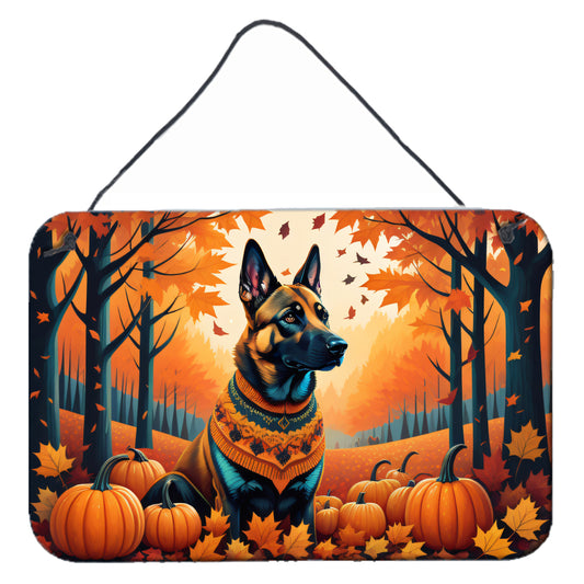 Buy this Belgian Malinois Fall Wall or Door Hanging Prints