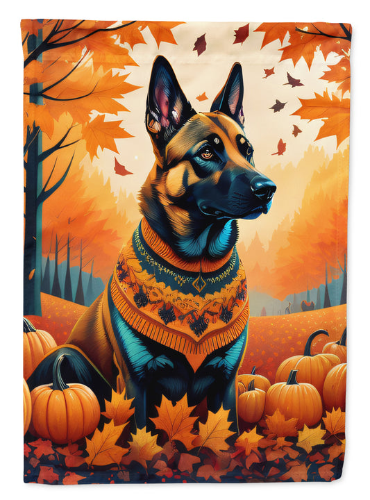 Buy this Belgian Malinois Fall Garden Flag