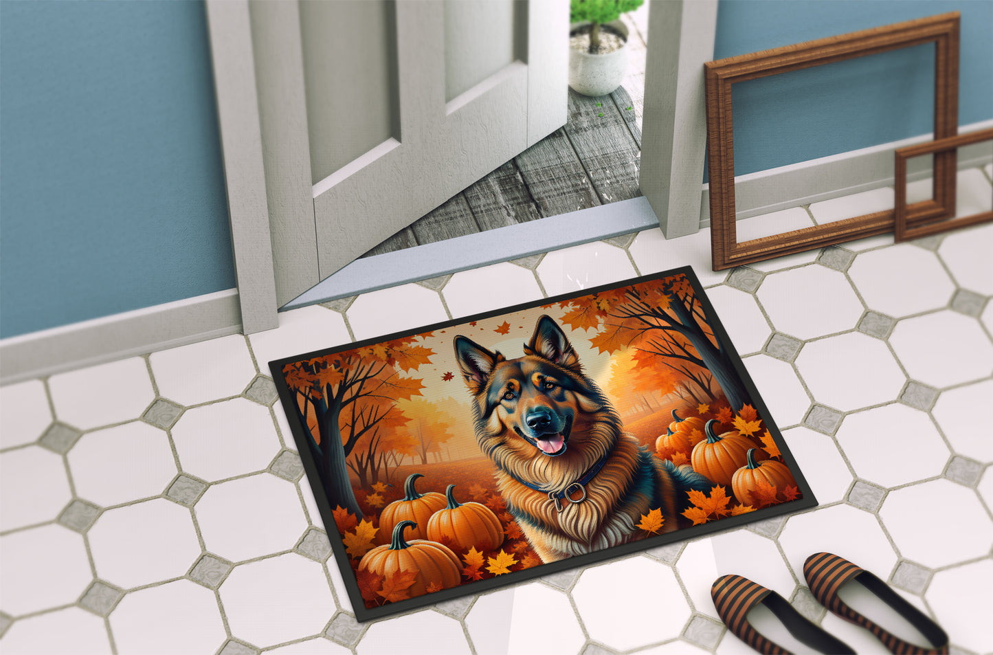 Belgian Tervuren Fall Doormat