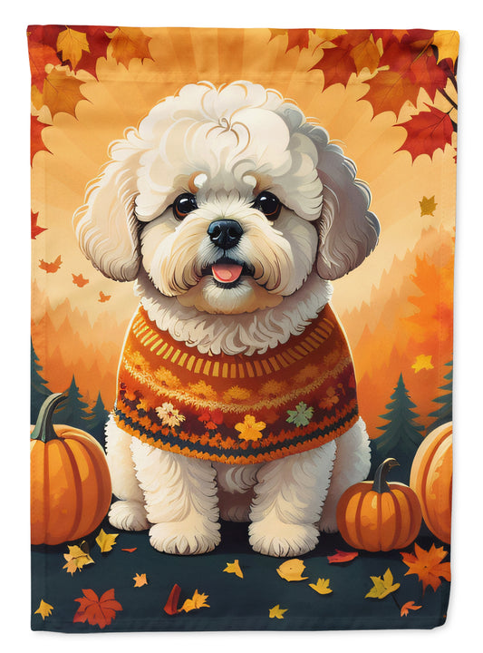 Buy this Bichon Frise Fall House Flag