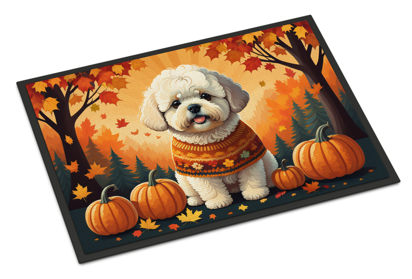 Buy this Bichon Frise Fall Doormat