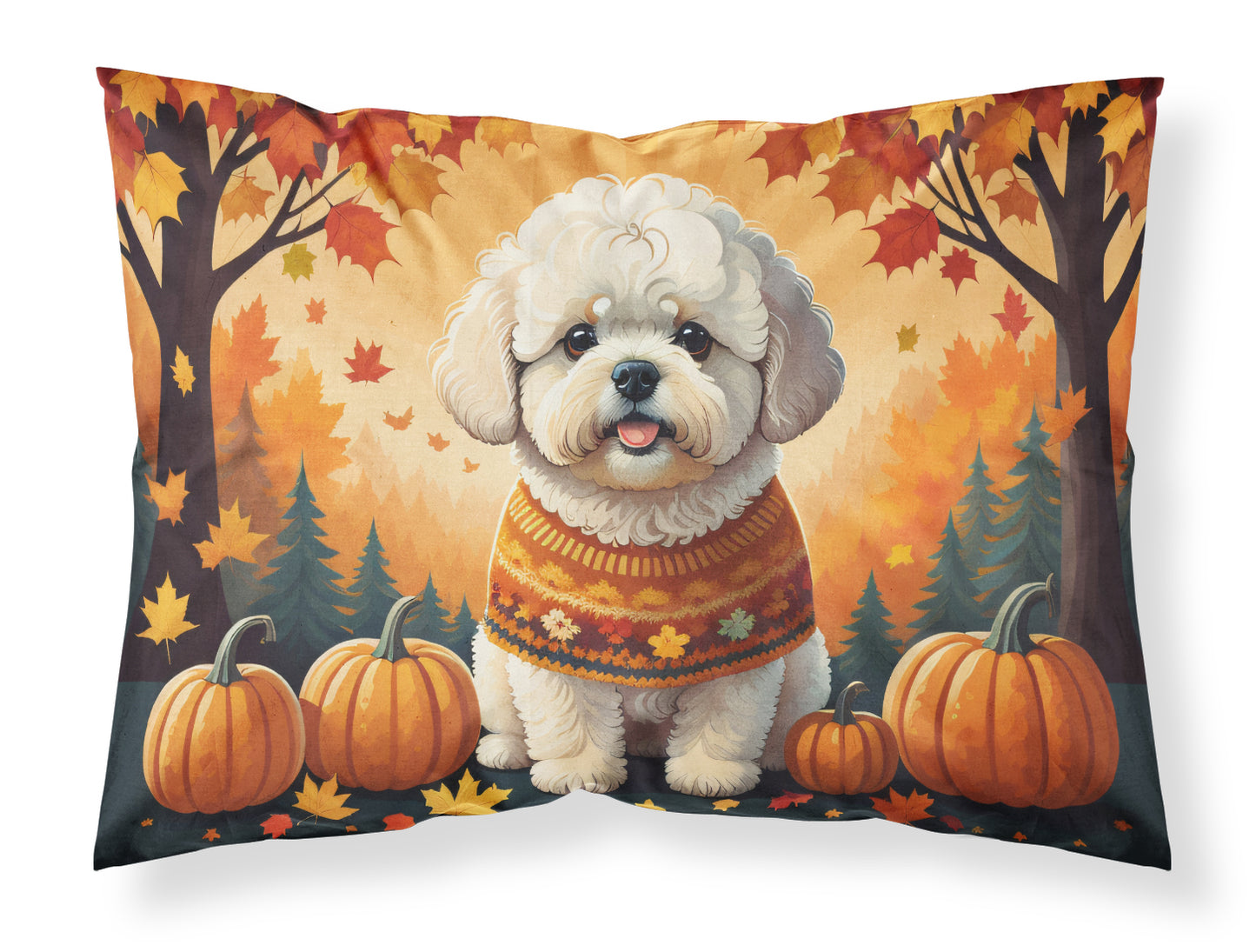 Buy this Bichon Frise Fall Standard Pillowcase