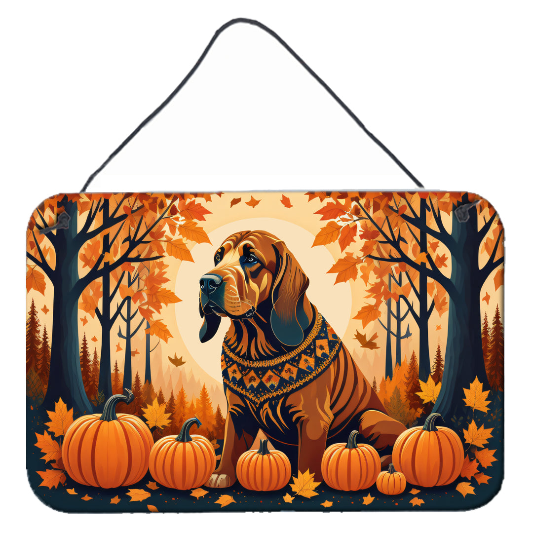 Buy this Bloodhound Fall Wall or Door Hanging Prints