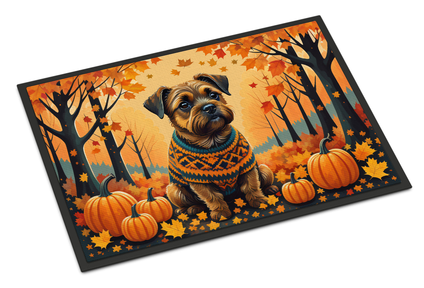 Buy this Border Terrier Fall Doormat