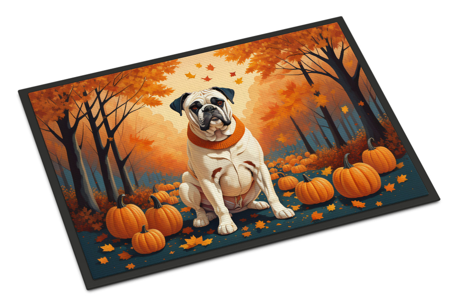 Buy this White Boxer Fall Doormat