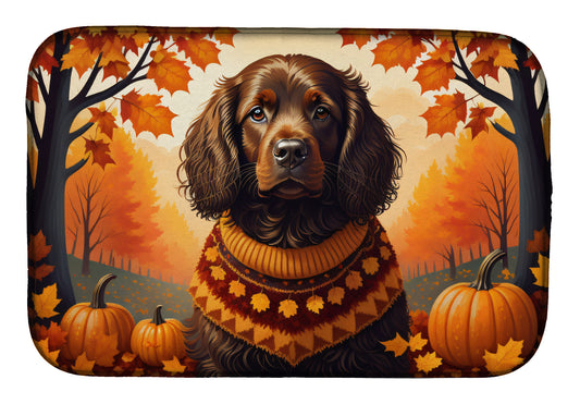 Buy this Boykin Spaniel Fall Dish Drying Mat