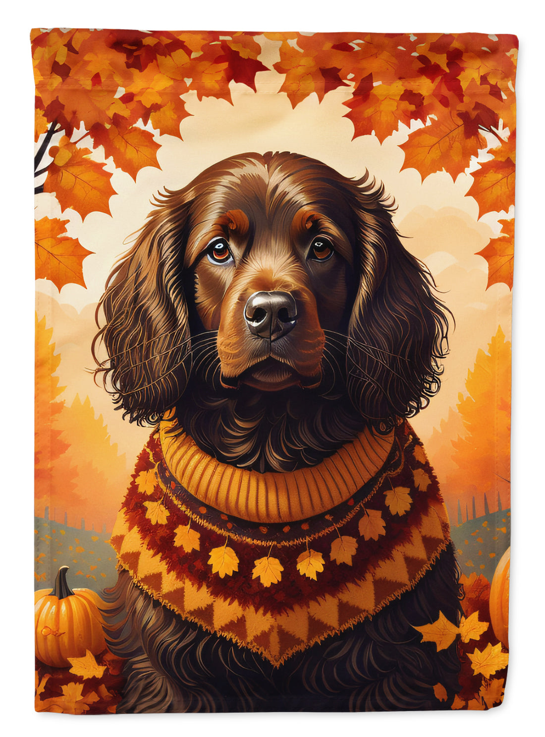 Buy this Boykin Spaniel Fall Garden Flag