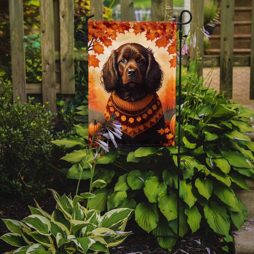 Boykin Spaniel Fall Garden Flag