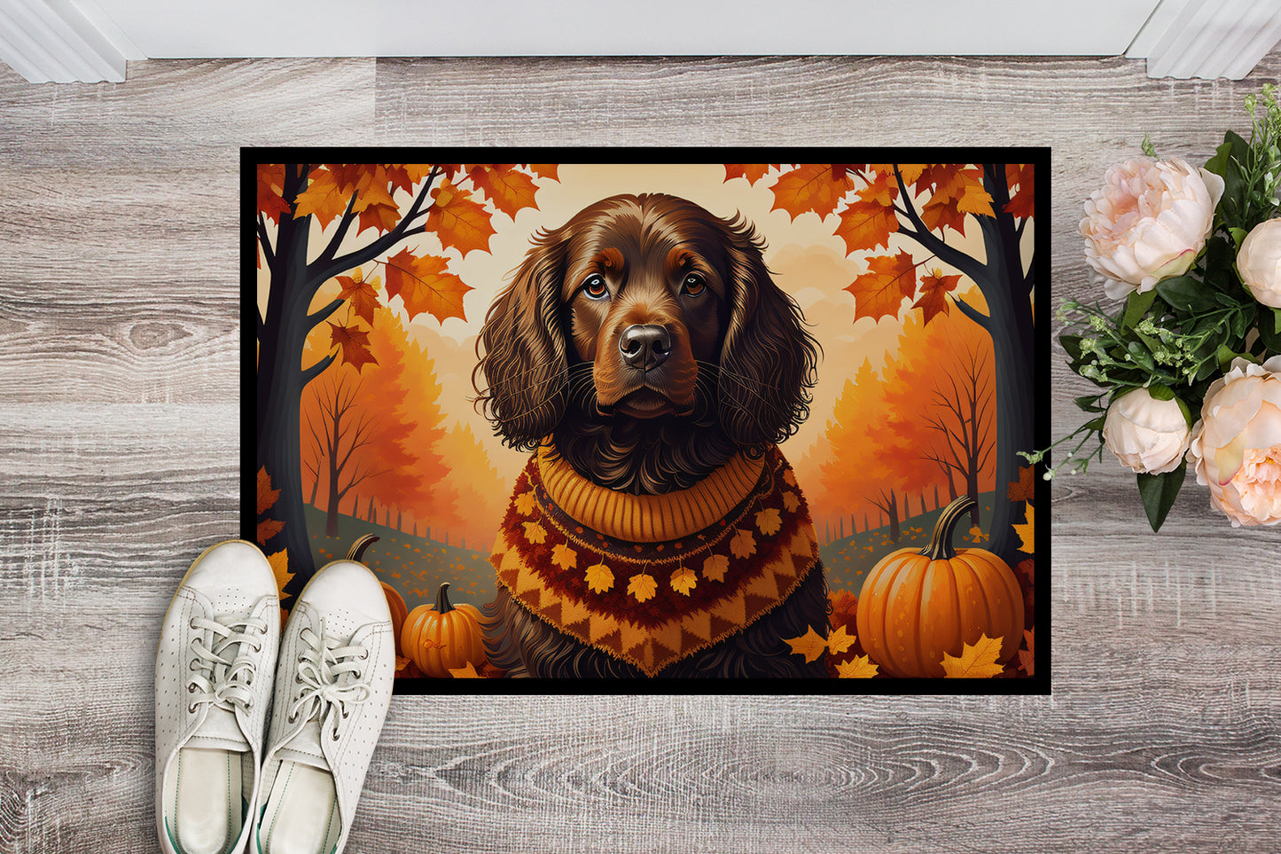 Boykin Spaniel Fall Doormat