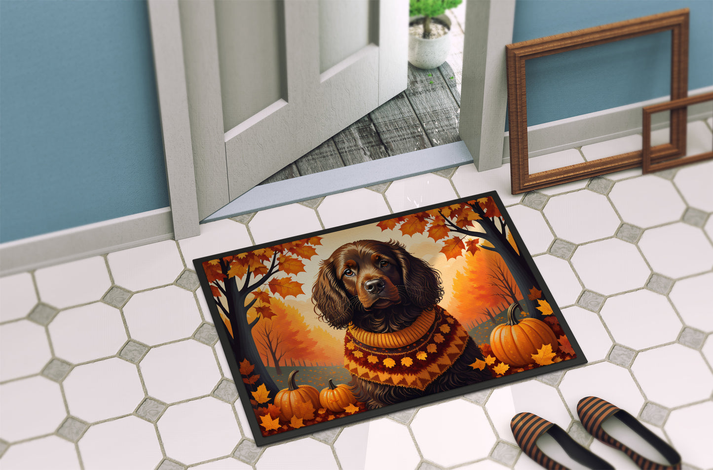 Boykin Spaniel Fall Doormat