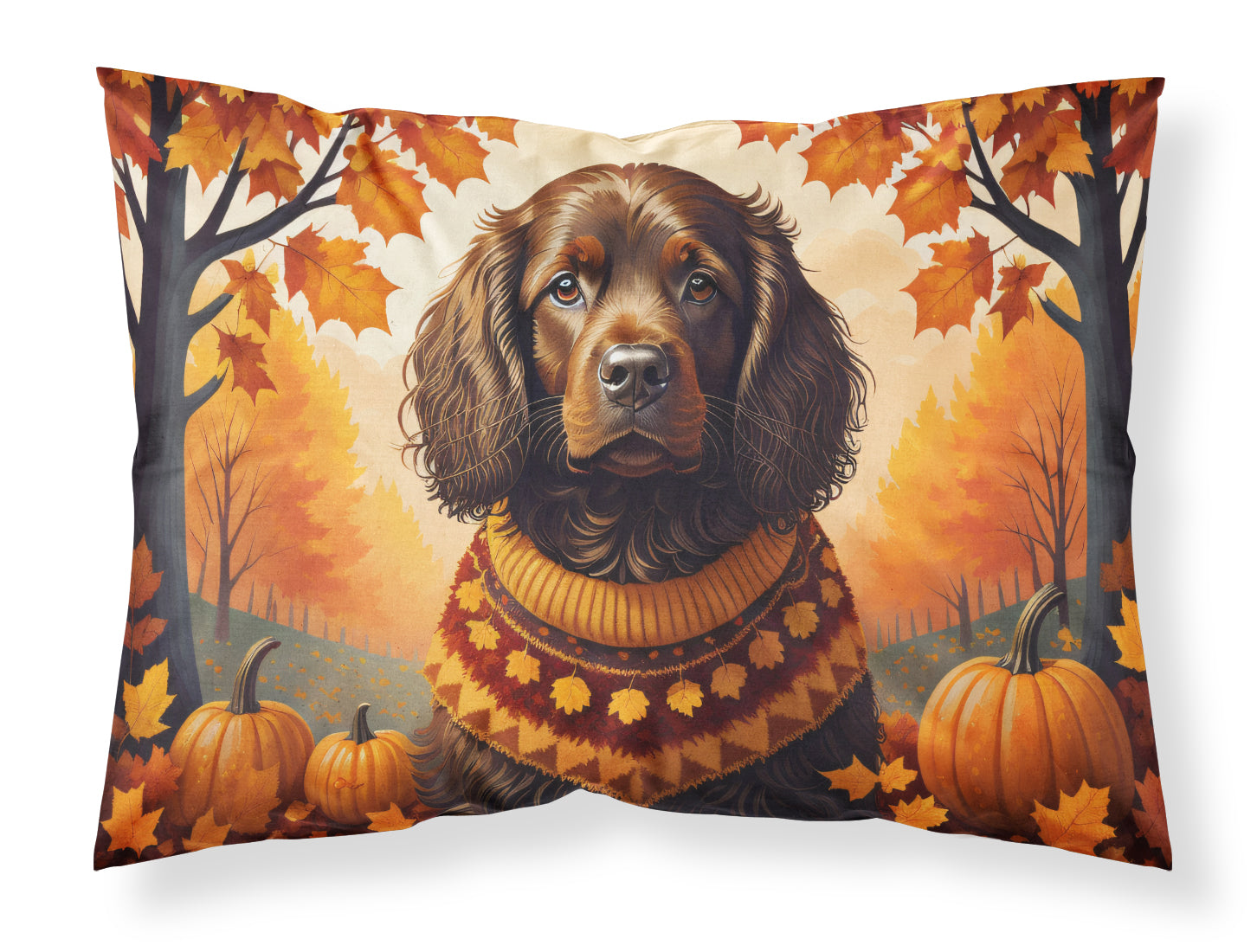 Buy this Boykin Spaniel Fall Standard Pillowcase