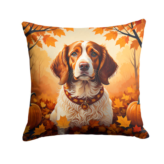 Buy this Brittany Spaniel Fall Throw Pillow