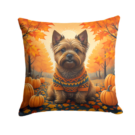 Buy this Cairn Terrier Fall Throw Pillow