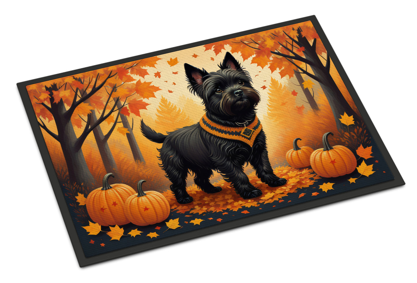 Buy this Black Cairn Terrier Fall Doormat