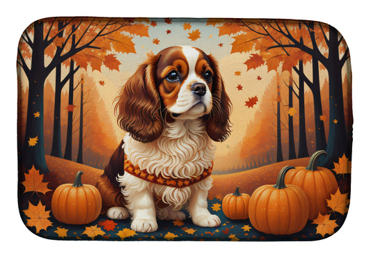 Buy this Cavalier Spaniel Fall Dish Drying Mat