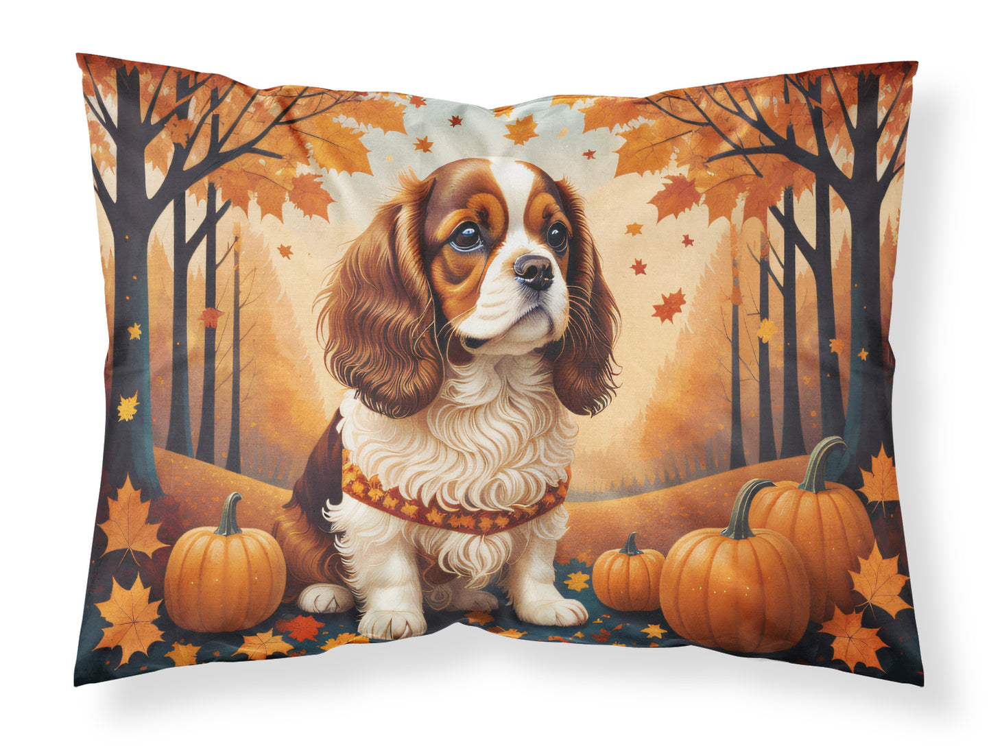 Buy this Cavalier Spaniel Fall Standard Pillowcase