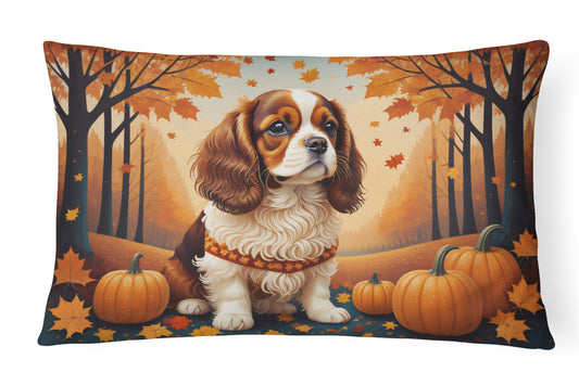 Buy this Cavalier Spaniel Fall Throw Pillow