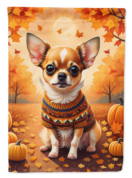 Buy this Chihuahua Fall Garden Flag