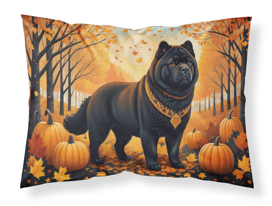 Buy this Black Chow Chow Fall Standard Pillowcase