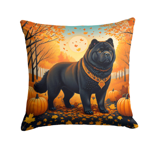 Buy this Black Chow Chow Fall Throw Pillow