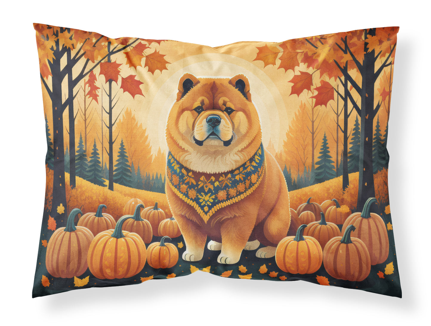 Buy this Chow Chow Fall Standard Pillowcase