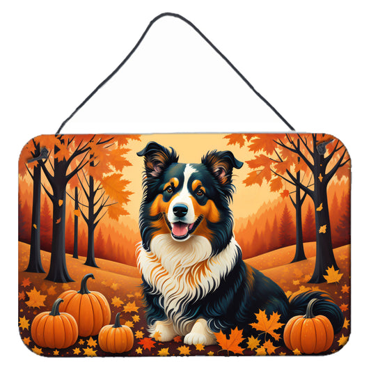 Buy this Collie Fall Wall or Door Hanging Prints