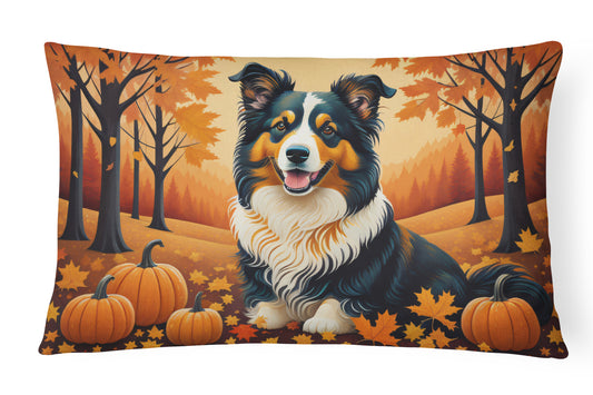 Buy this Collie Fall Throw Pillow