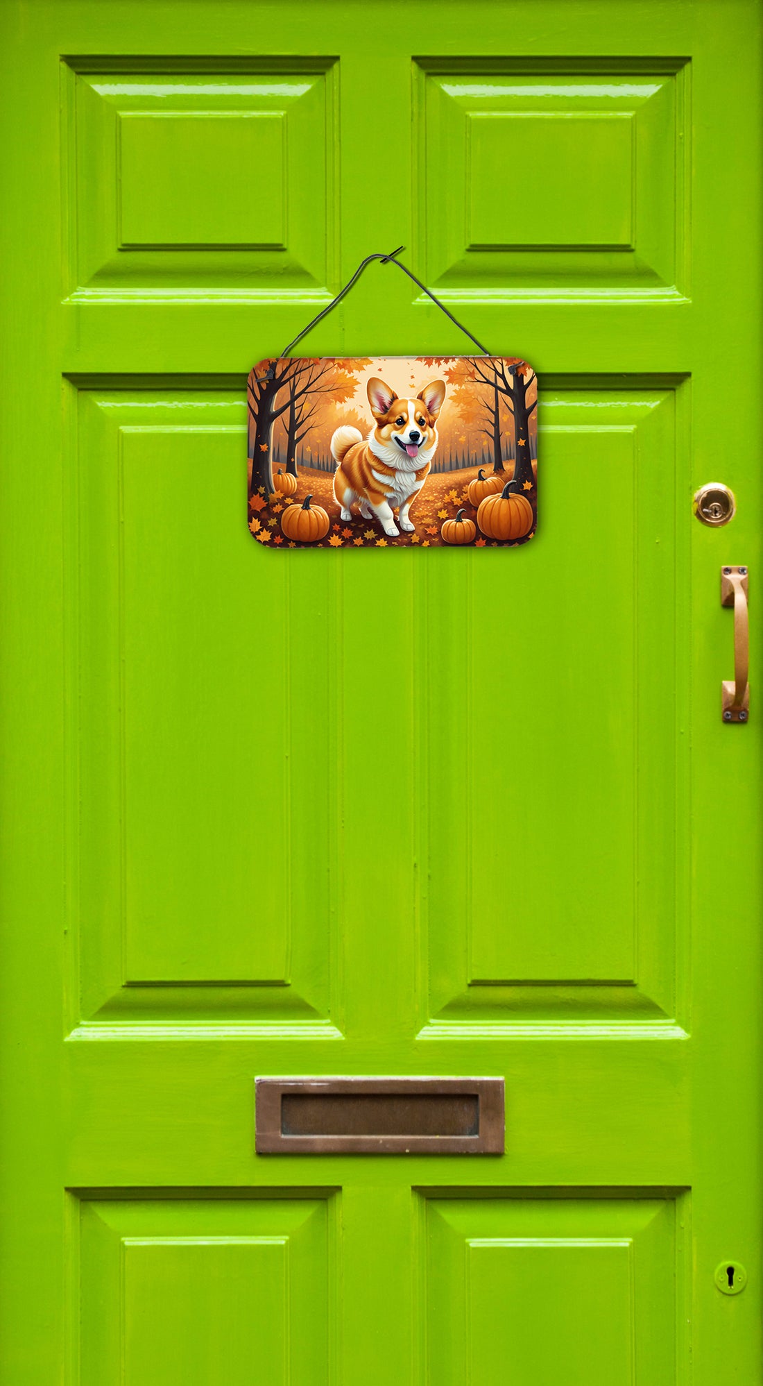 Corgi Fall Wall or Door Hanging Prints