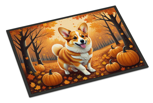 Buy this Corgi Fall Doormat