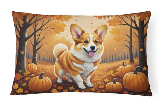 Buy this Corgi Fall Throw Pillow