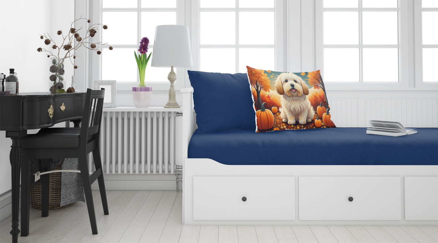Coton De Tulear Fall Standard Pillowcase