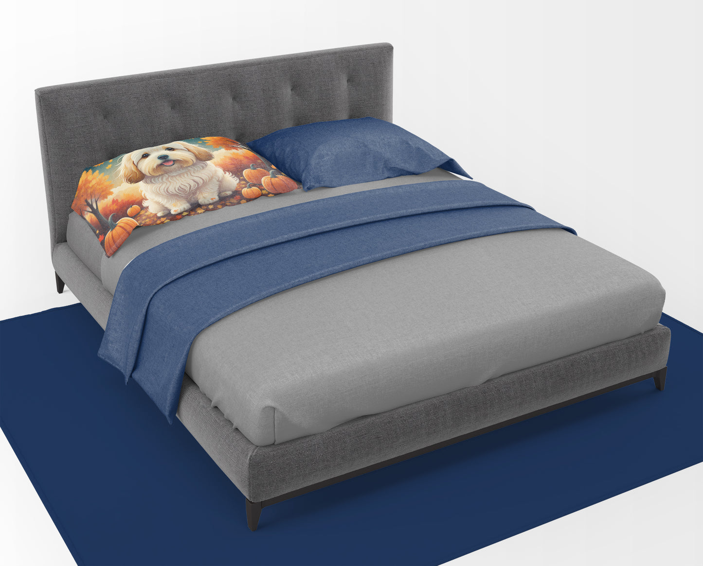 Coton De Tulear Fall Standard Pillowcase