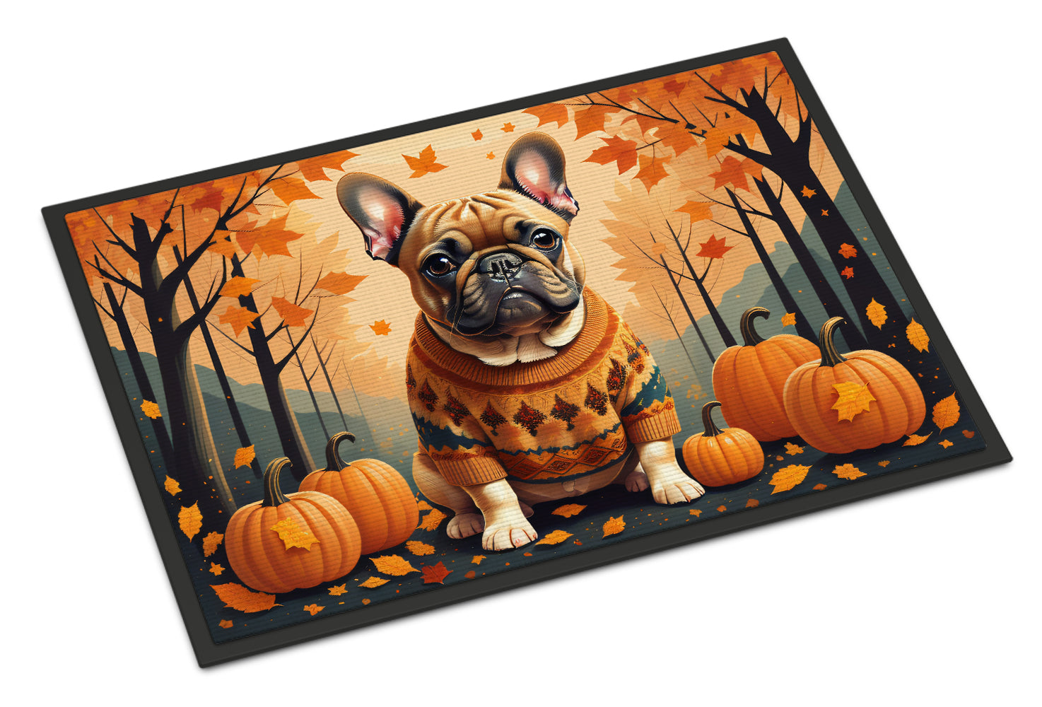 Buy this Fawn French Bulldog Fall Doormat