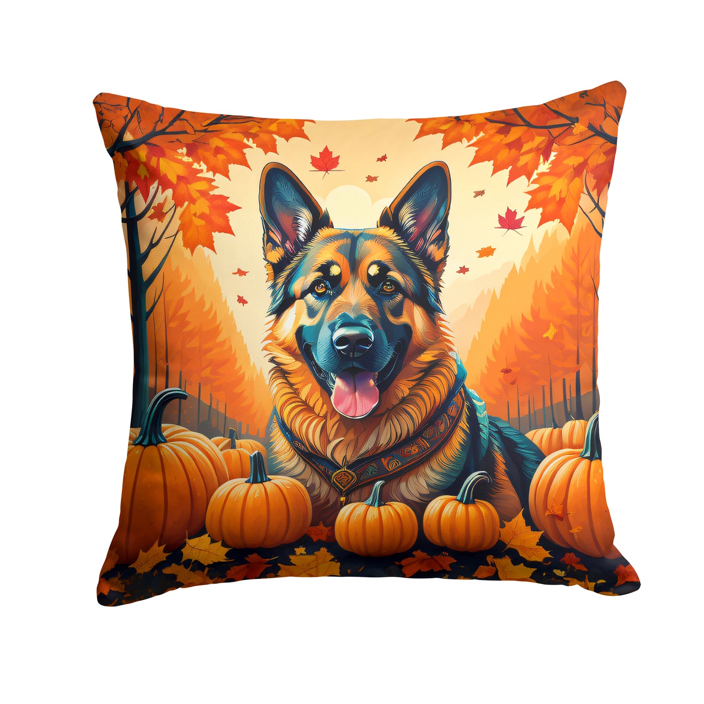 Buy this German Shepherd Fall Throw Pillow