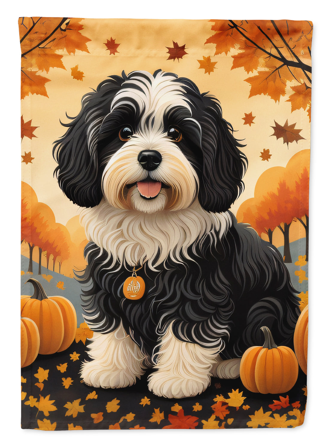 Buy this Havanese Fall Garden Flag