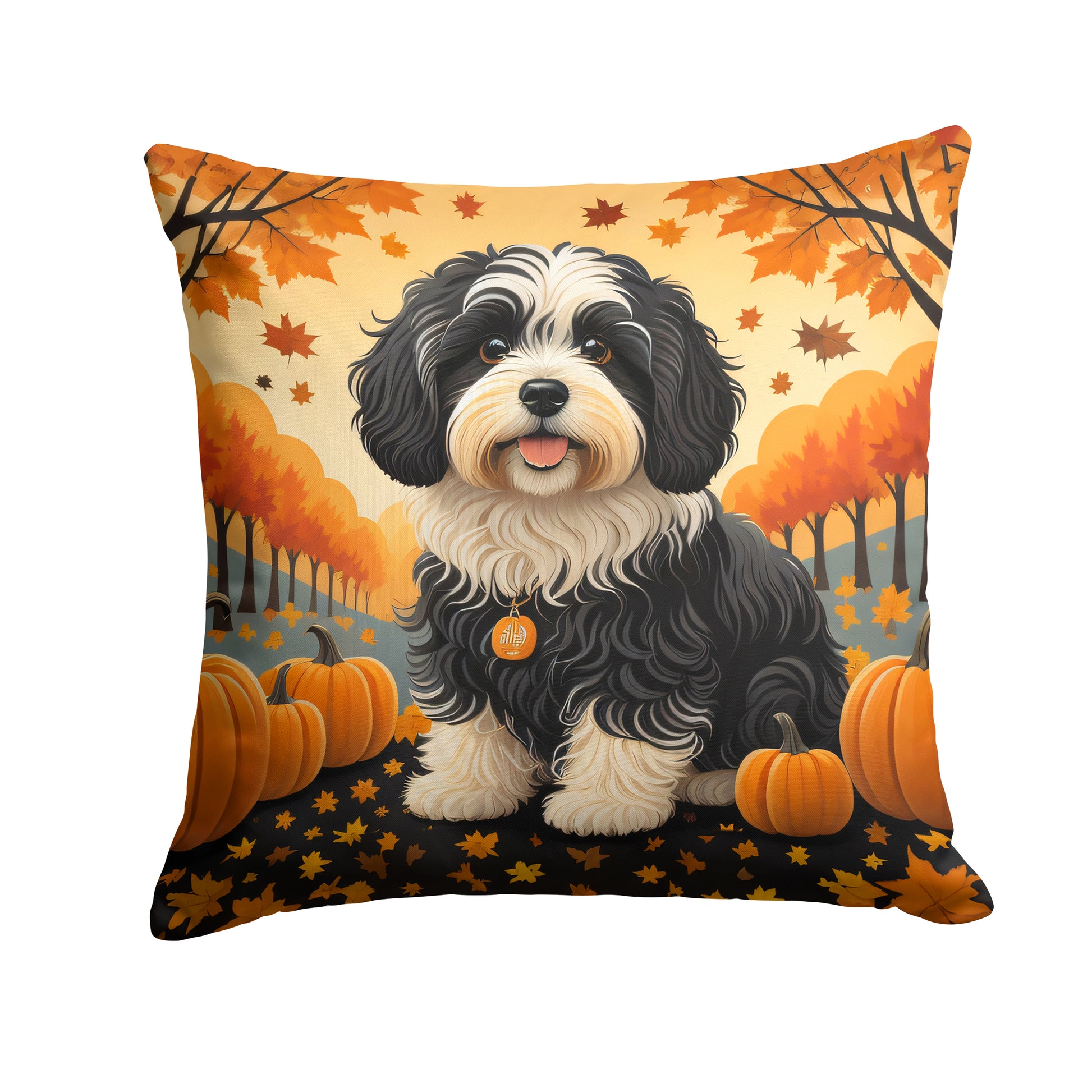 Buy this Havanese Fall Throw Pillow