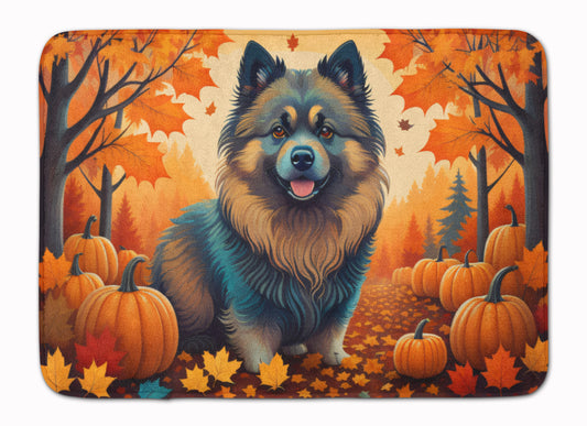 Buy this Keeshond Fall Memory Foam Kitchen Mat