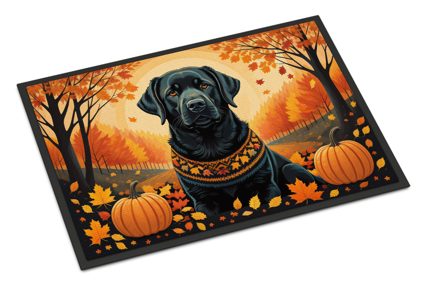 Buy this Black Labrador Retriever Fall Doormat