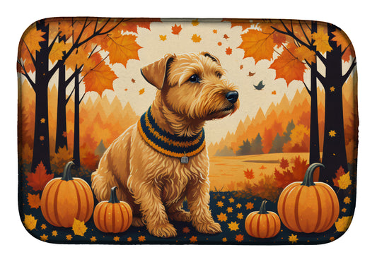 Buy this Lakeland Terrier Fall Dish Drying Mat